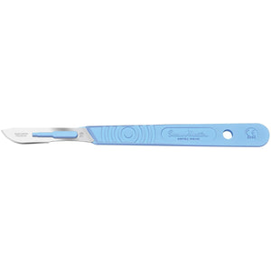 Sterile Disposable Scalpel No.19 Blade with Polystyrene Handle x 10