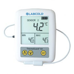 Labcold RLAA5003/1 digital thermometer with probe and alarm