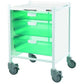 Sunflower Vista 40 Trolley with 1 Single 2 Double Trays
