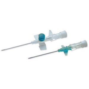Terumo Versatus Winged and Ported IV Catheter (Cannula) 22g 25mm - Single