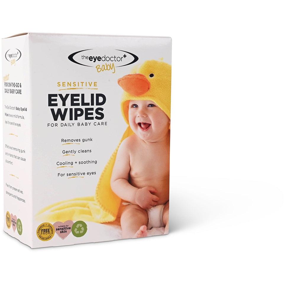The Eye Doctor Sterile Lid Wipes For Daily Baby Care. 20 wipes