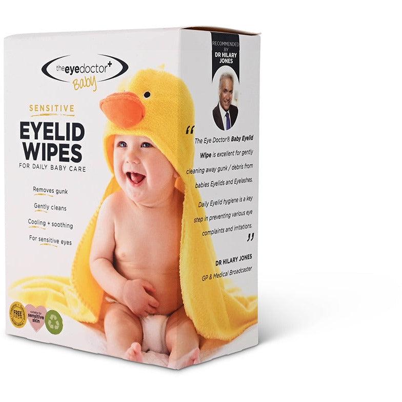 The Eye Doctor Sterile Lid Wipes For Daily Baby Care. 20 wipes