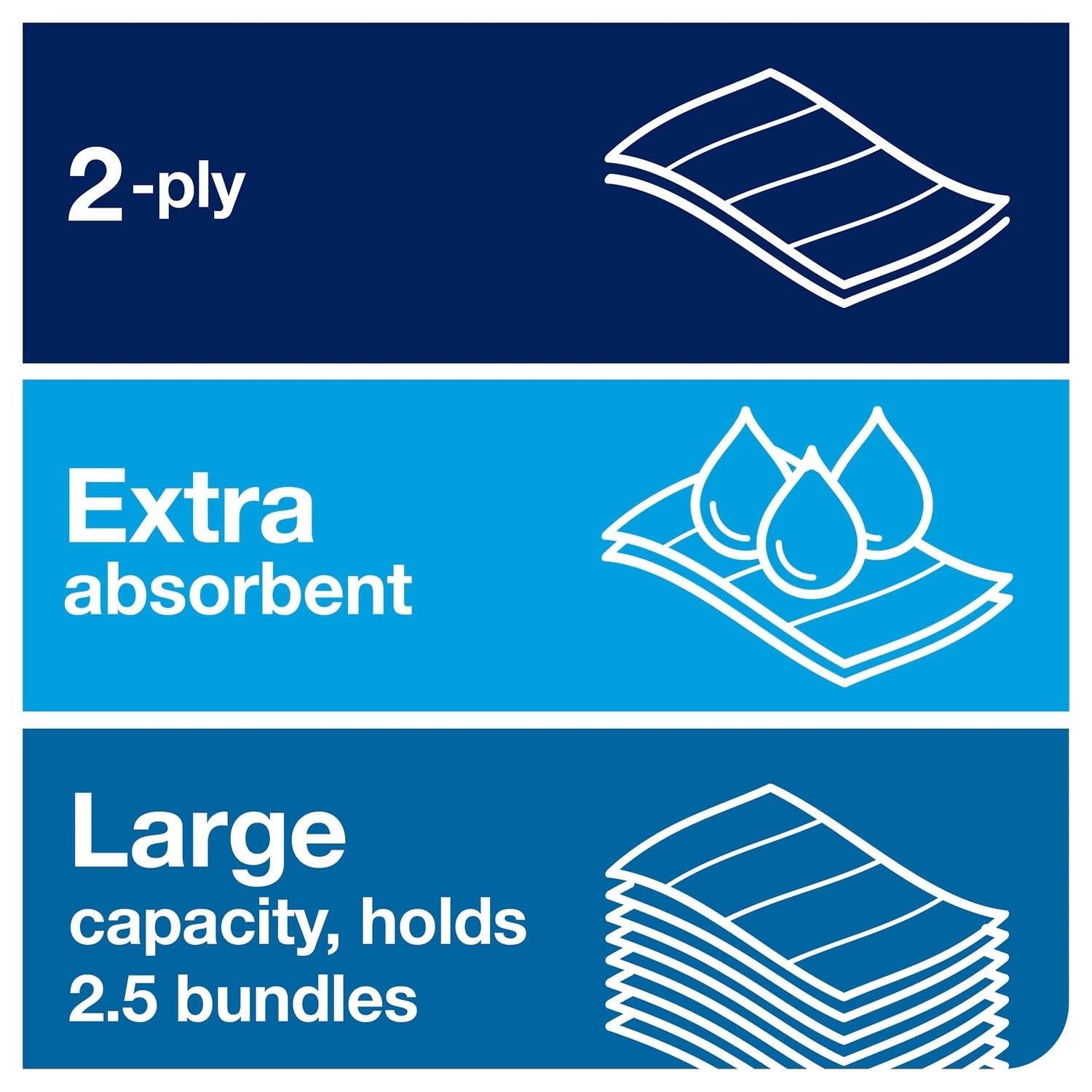 Tork Xpress Soft Multifold Hand Towel 2Ply - 100288 - Case of 21 Rolls x 110 Sheets