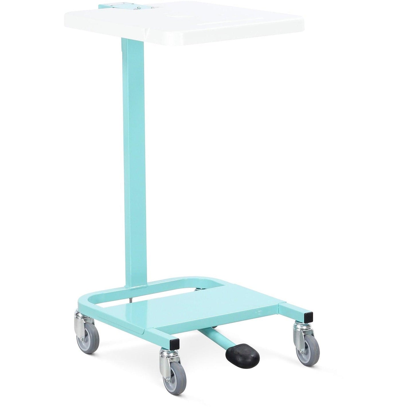 Trolley - Soiled Linen - Single - Mild Steel - Pedal