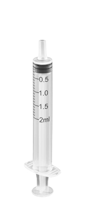 Unifine Luer Slip Central Tip 2ml Syringes - Box of 100