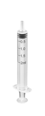 Unifine Luer Slip Central Tip 2ml Syringes - Box of 100