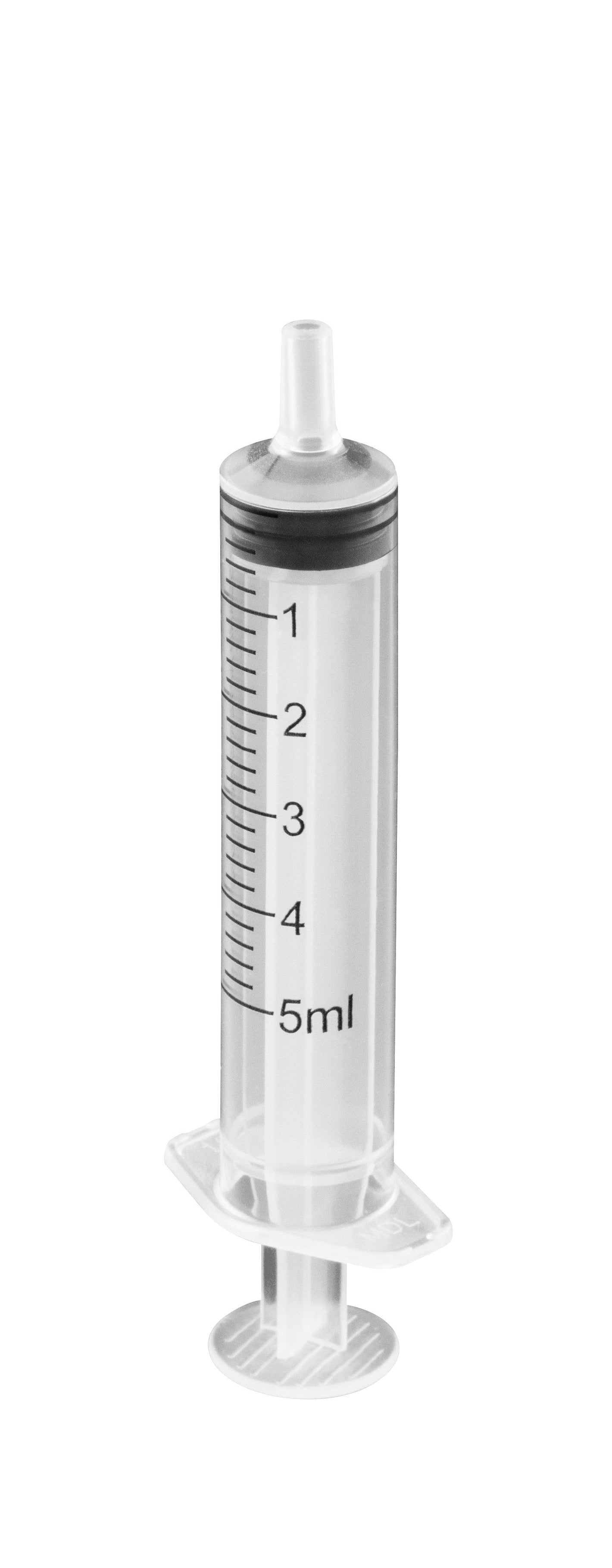 Unifine Luer Slip Central Tip 5ml Syringes - Box of 100