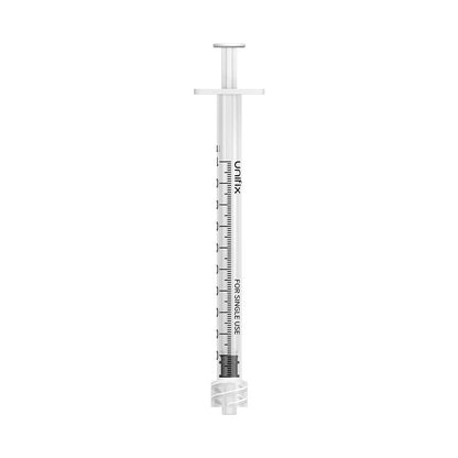 Unifix 1ml Luer Lock Syringe x100