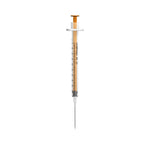 Unisharp 1ml 25G (1 inch) Fixed Needle Syringe - Box of 100