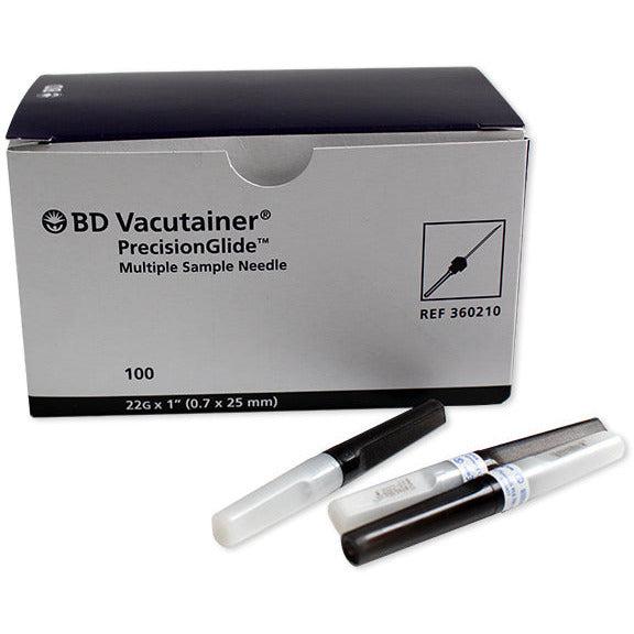 Vacutainer Needle 22g 1" x 100