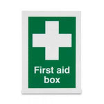 White cross and first aid box - Vinyl