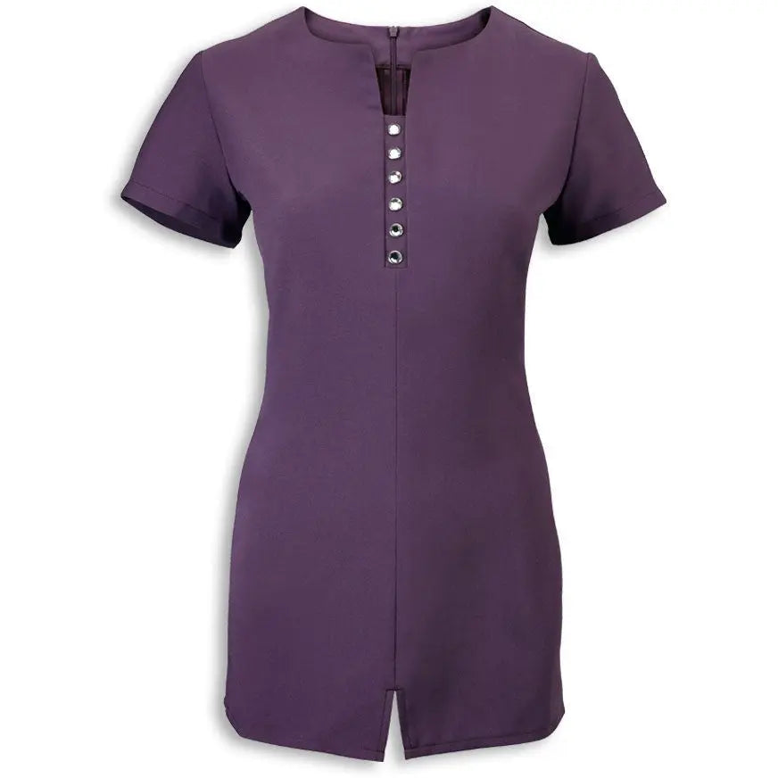 Women's Notch Neck Beauty Tunic