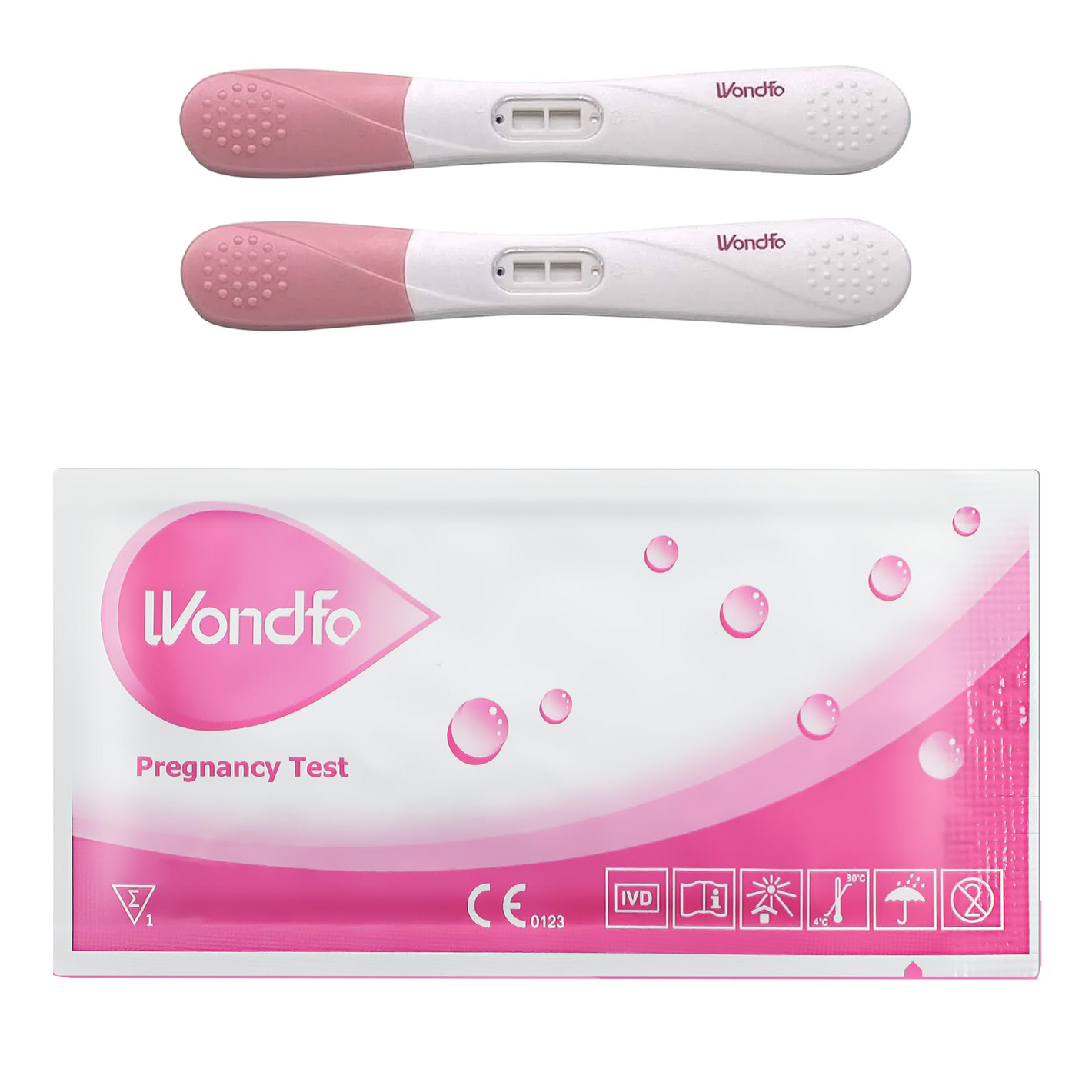 Wondfo Mid Stream Pregnancy Test Kits - Pack of 2