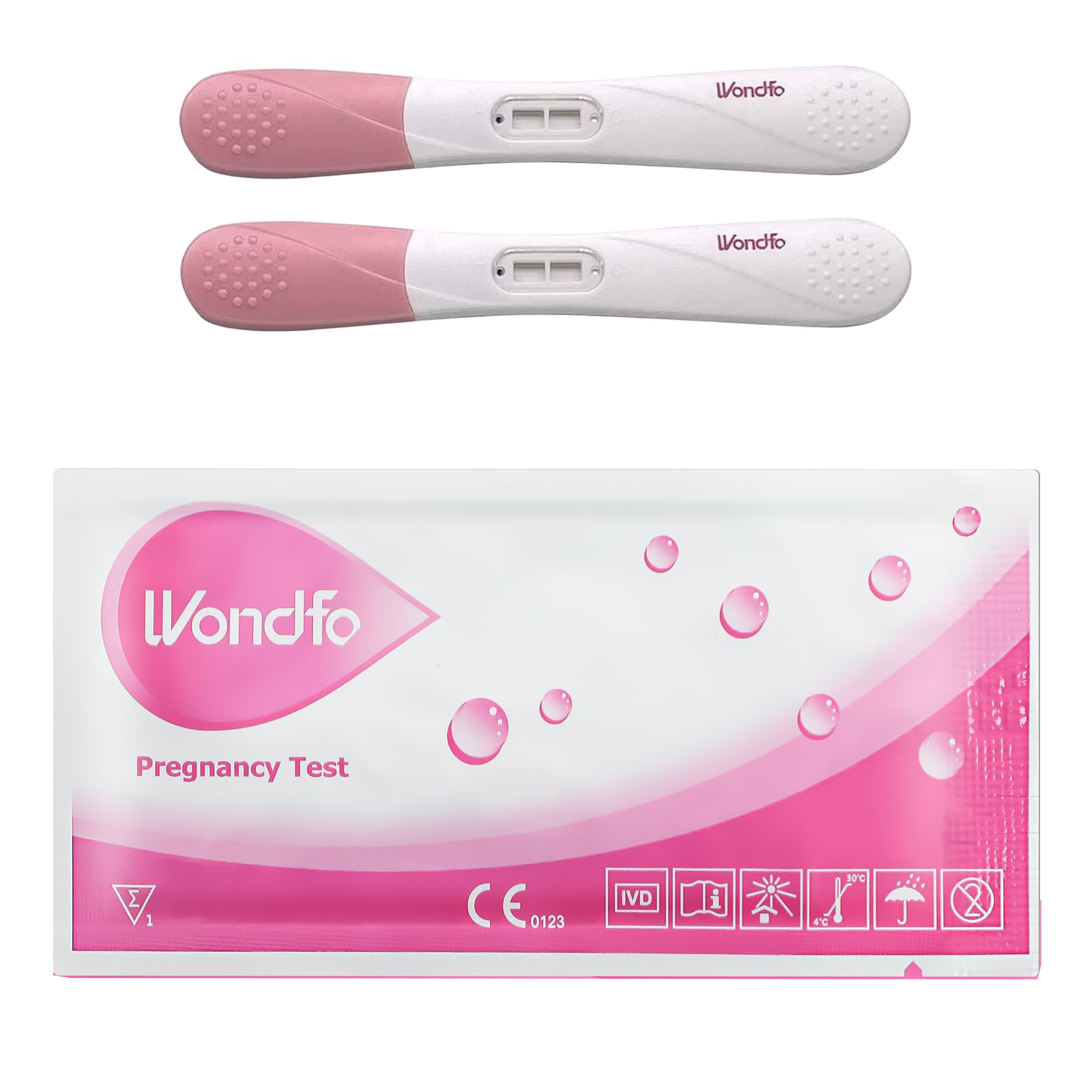 Wondfo Mid Stream Pregnancy Test Kits - Pack of 2