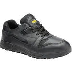 Alexandra Anvil Utah slip-resistant trainer with durable leather upper and rubber sole, designed for comfort and safety.