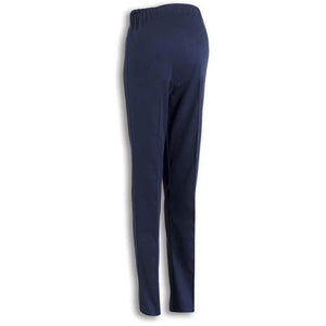 Alexandra maternity trousers in soft fabric with elastic waistband, designed for comfort and support during pregnancy.