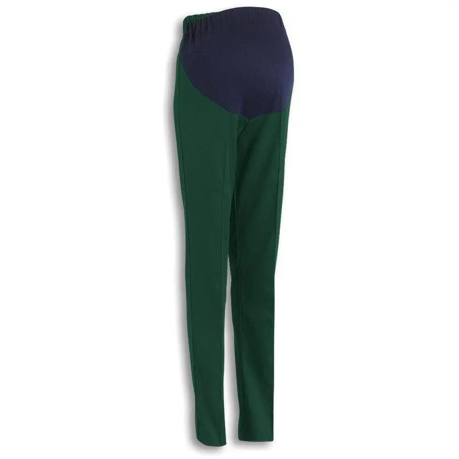 Alexandra maternity trousers in soft fabric with adjustable waist and comfortable fit for pregnant women.