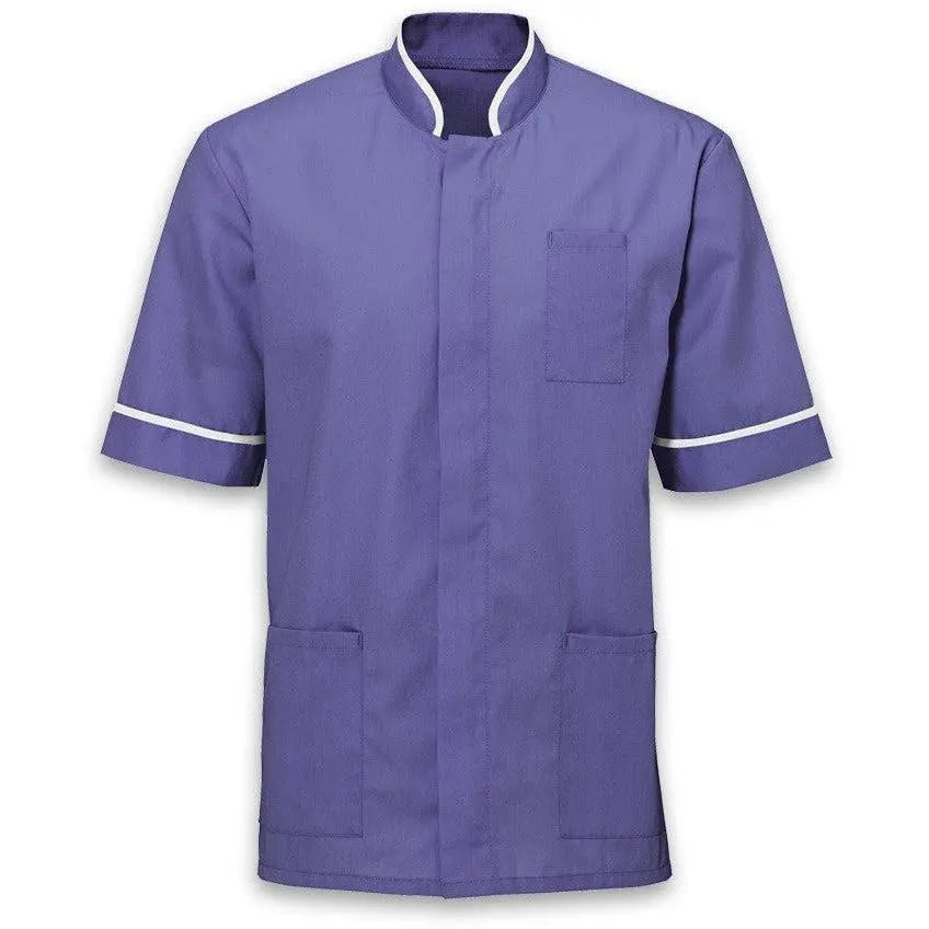 Men's Mandarin Collar Tunic Top
