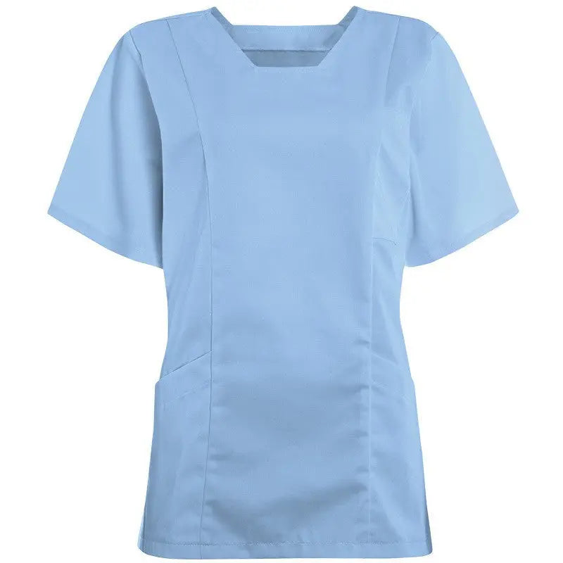 Women's Square-Neck Smart Scrub Top