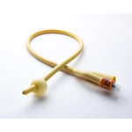 Alliance BARDEX I.C. Foley catheter 14ch with flexible silicone balloon and drainage lumen, designed for urinary catheterization.