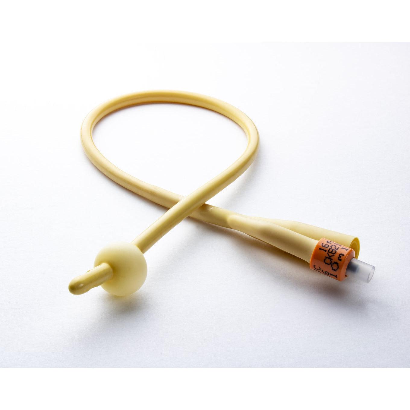 Alliance BARDEX I.C. Foley catheter 14ch with flexible silicone balloon and drainage lumen, designed for urinary catheterization.