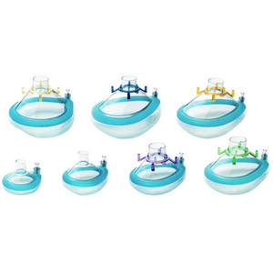 KingMask, XL Adult (round) Fresh Scent Anaesthetic Face Masks - Pack of 50