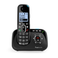 Amplicomms BigTel 1582 Black Answering Machine Duo - Cordless Phone