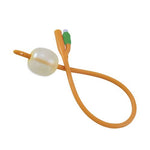 BARDIA silicone Foley catheter 18CH with 10ml balloon, sterile medical device for urinary drainage, shown in packaging.