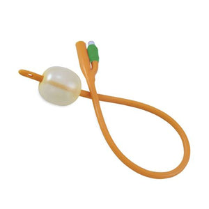 BARDIA silicone Foley catheter 18CH with 10ml balloon, sterile medical device for urinary drainage, shown in packaging.
