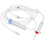 Becton Dickinson Alaris SE Primary infusion set without filter, sterile medical device for intravenous fluid delivery.