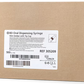 Box of 100 BD™ 10ml amber oral syringe with tip cap, non-sterile, for precise liquid medication dispensing.