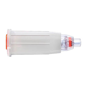 Pack of 100 BD AutoShield Duo Pen Needles, 0.30mm 30G, with protective shields, designed for safe insulin injections.