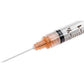 BD Integra 3ml safety syringe with detachable 21G 1.5-inch retractable BD needle, medical sterile injection device.