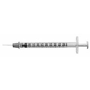 BD Micro Fine+ 0.5ml U100 insulin syringe with 30g x 8mm needle, designed for precise insulin injections.