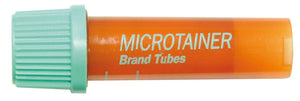Becton Dickinson BD Microtainer PST LH amber non-sterile tubes, pack of 50, used for blood collection and laboratory testing