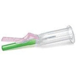 BD Vacutainer Eclipse Signal Needle 22G, 1-inch (25mm), sterile medical needle for blood collection, shown in packaging.
