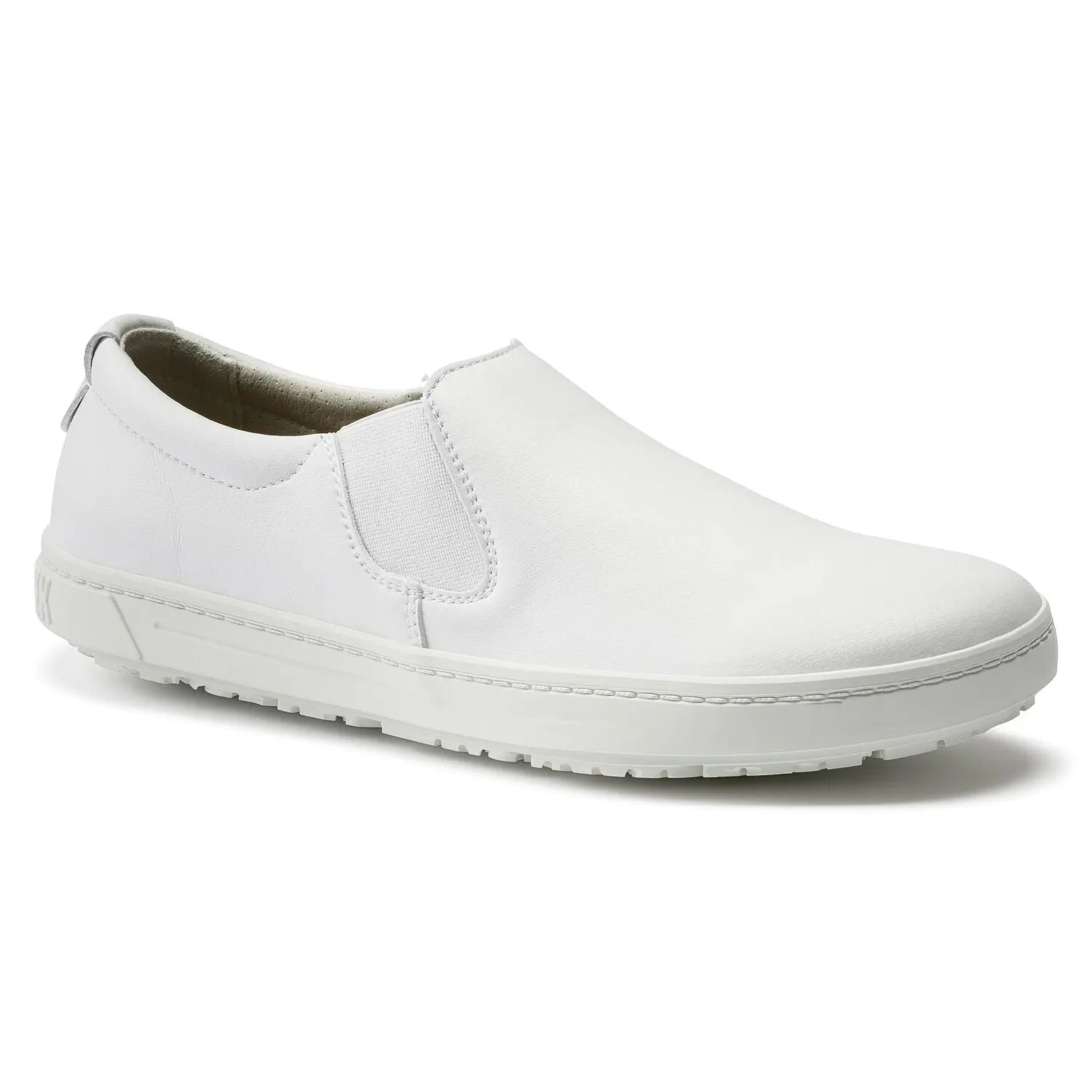 Birkenstock QO 400 microfiber slipper with cushioned sole and open-toe design, ideal for comfortable indoor wear.