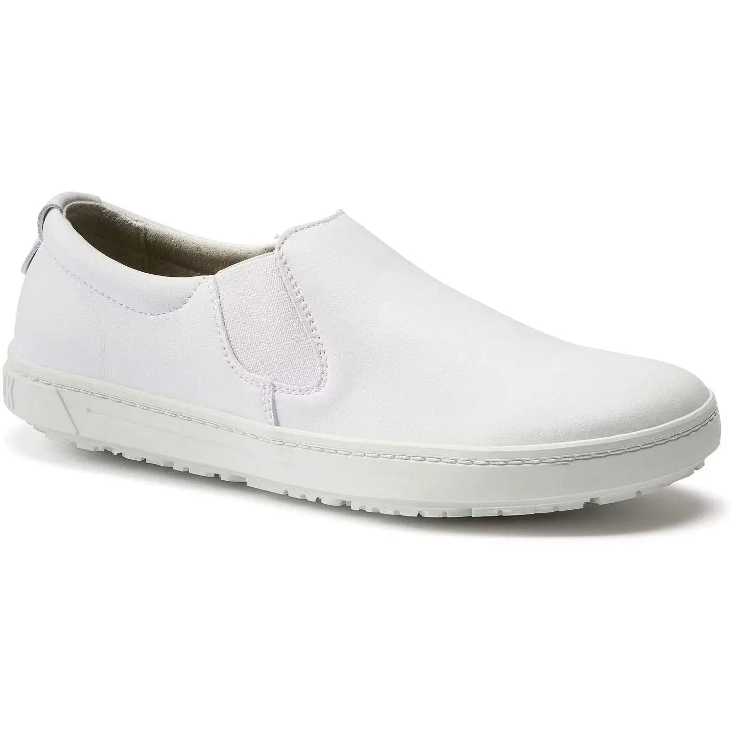 Birkenstock QO 400 microfiber slippers featuring soft microfiber straps and cushioned footbed for comfortable indoor wear.
