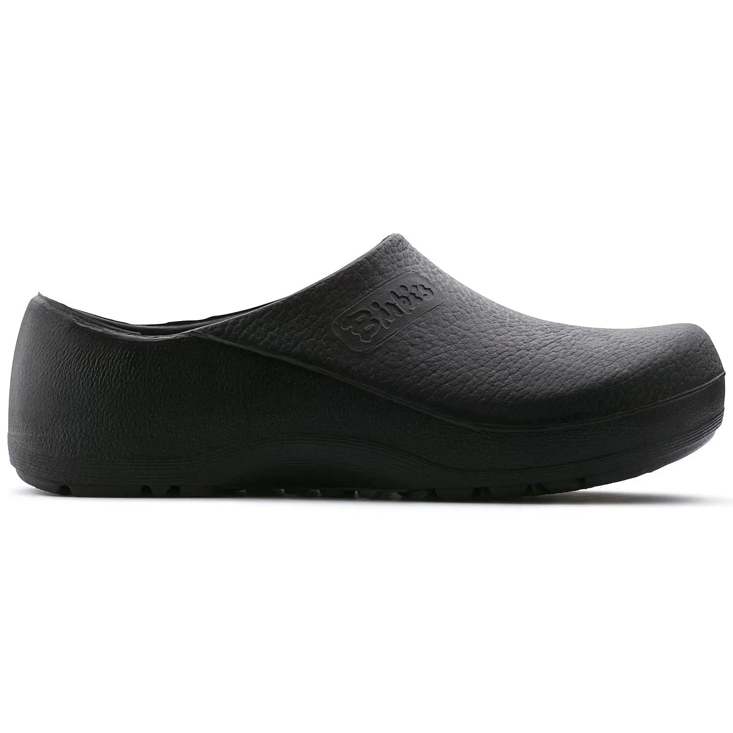 Birkenstock Profi-Birki Clog made of durable polyurethane with a closed toe and slip-resistant sole, designed for professional use.