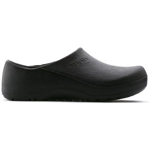 Birkenstock Profi-Birki Clog made of durable polyurethane with a closed toe and slip-resistant sole, designed for professional use.