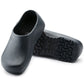 Birkenstock Profi-Birki polyurethane clog showing durable slip-on work shoe with adjustable strap and supportive footbed.