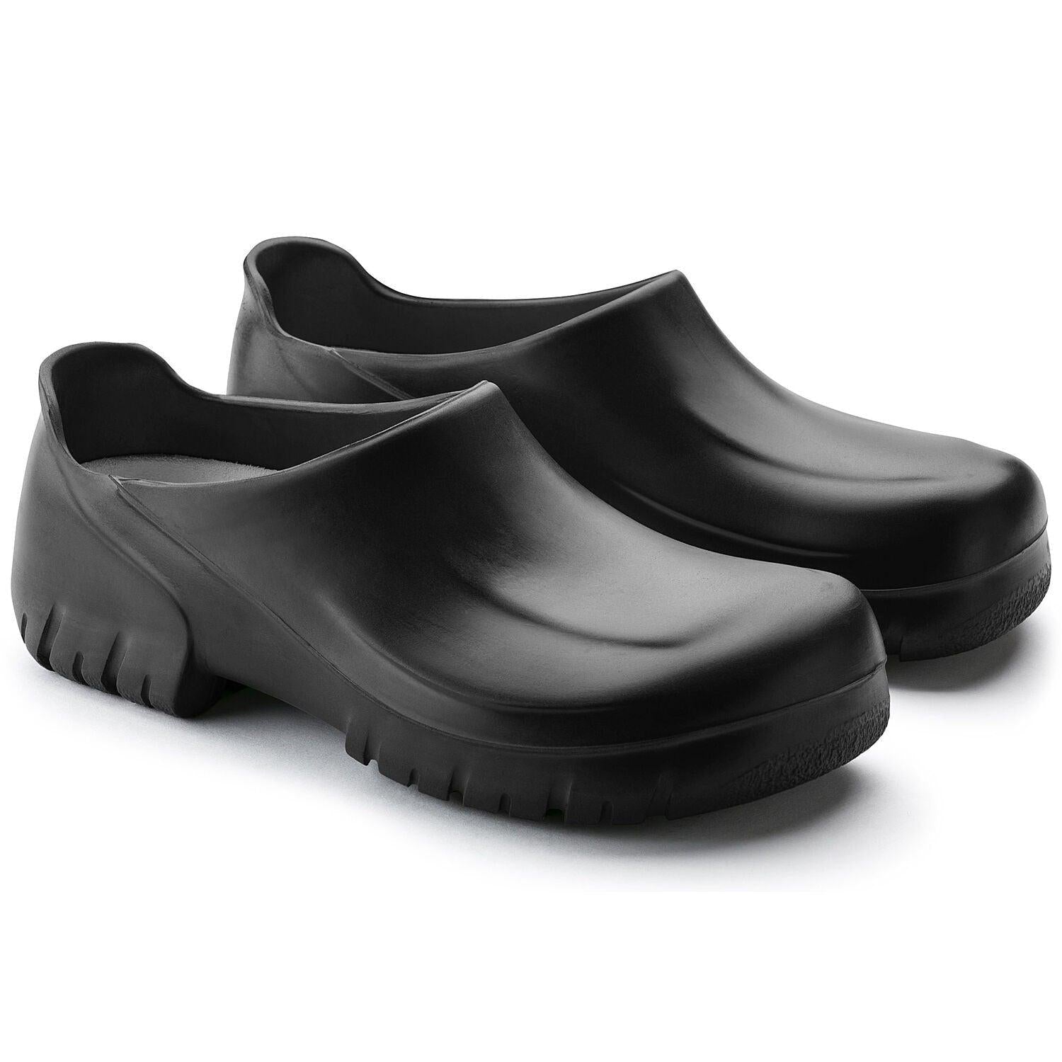 Birkenstock A 630 clog made of lightweight polyurethane with a slip-on design and supportive footbed.