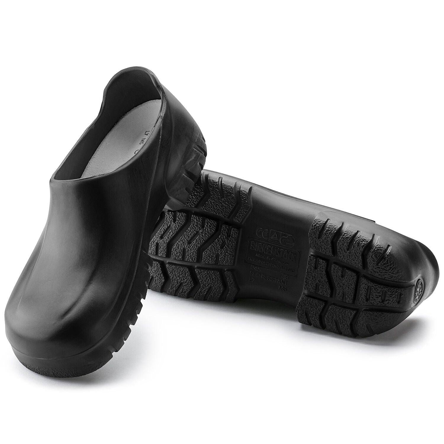 Birkenstock A 630 clog made of durable polyurethane with a closed toe and slip-on design, featuring adjustable straps and a supportive sole.