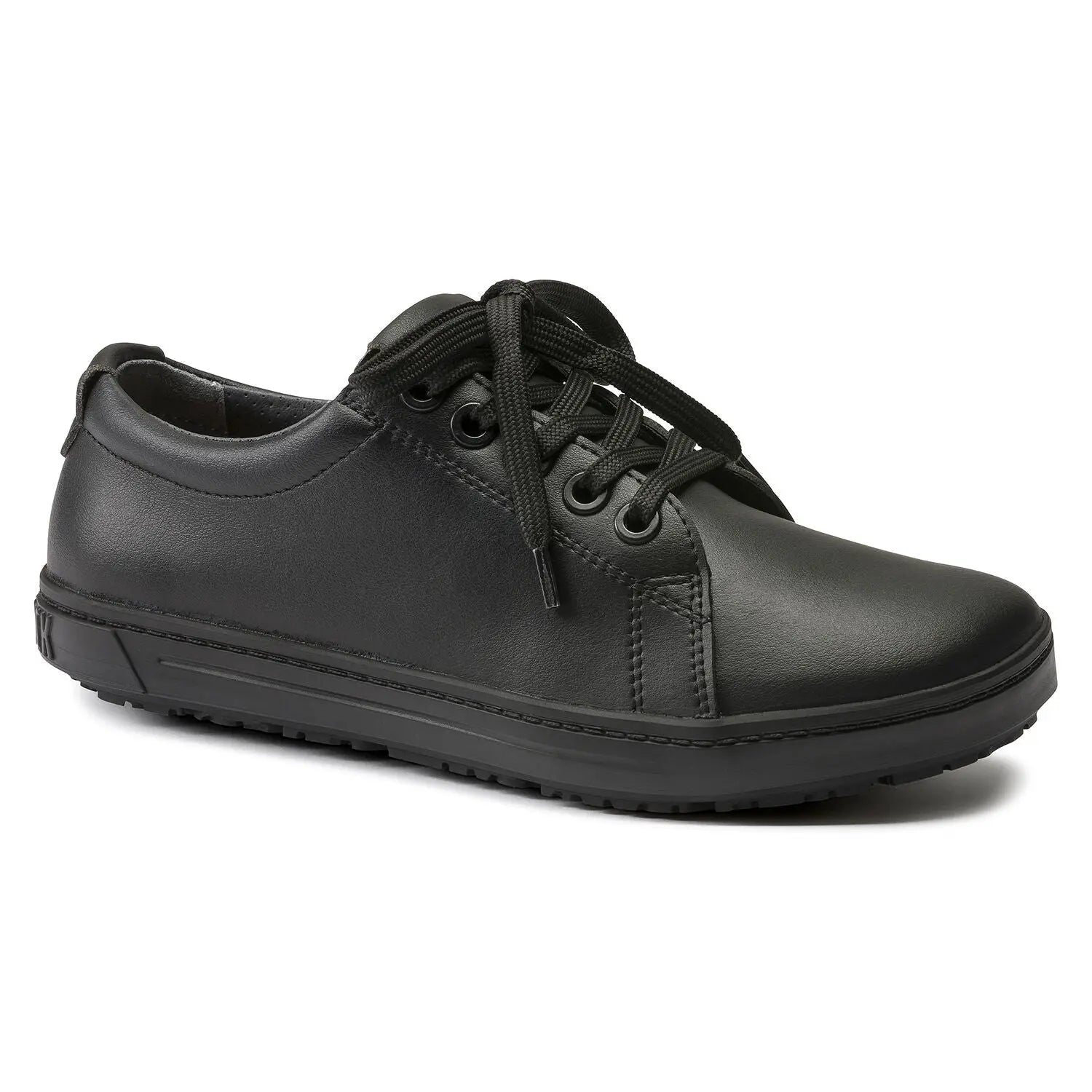 Birkenstock QO 500 lace-up shoes with microfiber upper, showcasing the stylish design and comfortable fit.