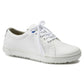 Birkenstock QO 500 lace-up shoes with microfiber material, featuring a sleek design and sturdy laces.