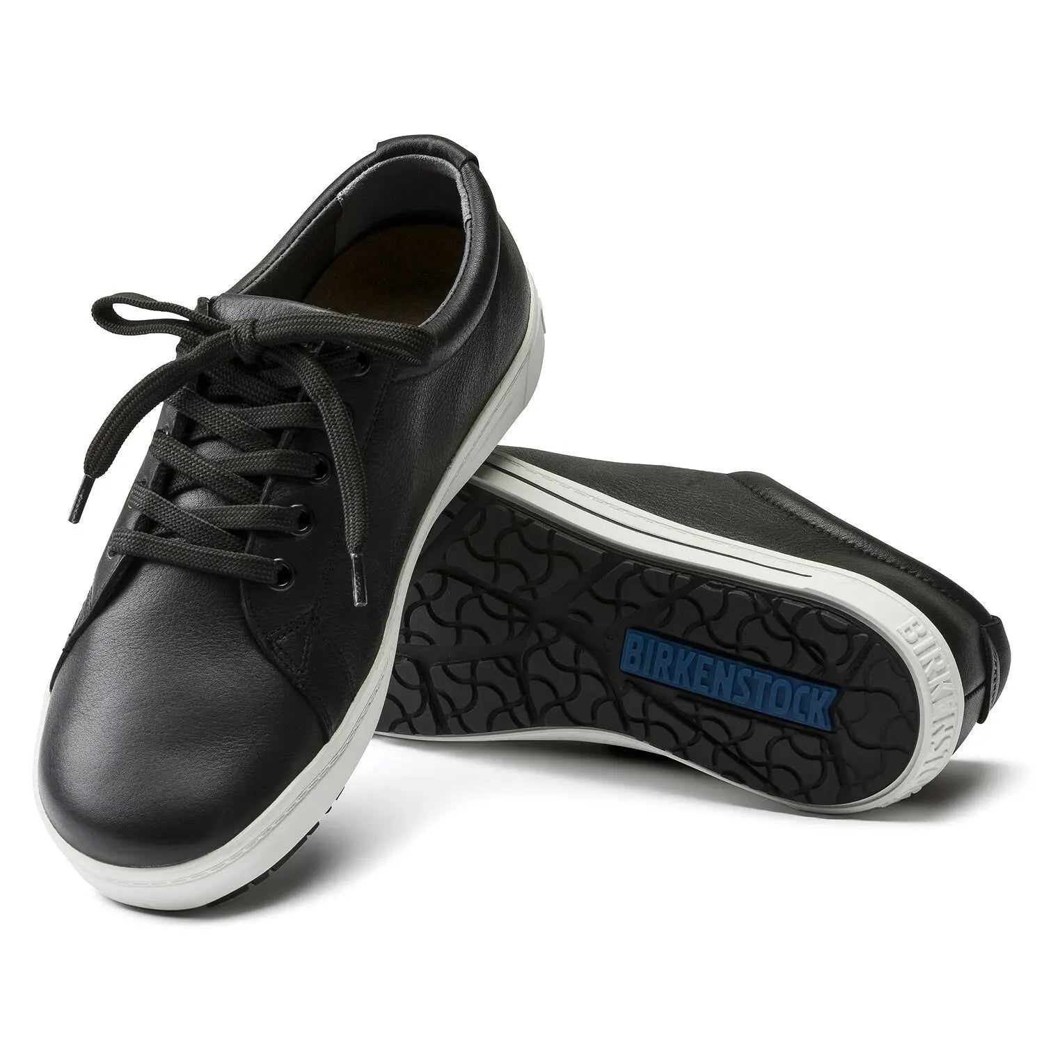 Birkenstock QO 500 lace-up sandals with natural leather straps and cushioned footbed, casual summer footwear.