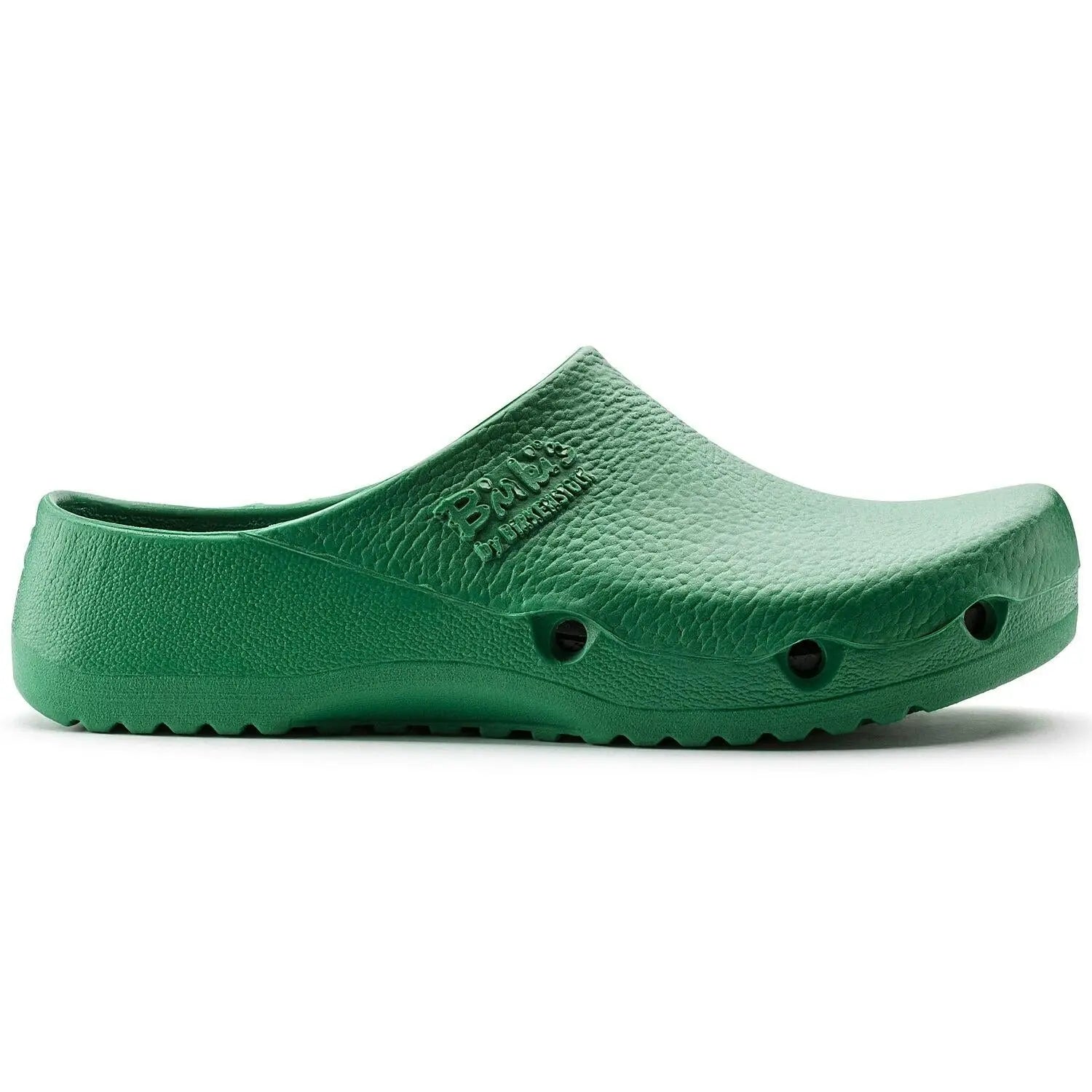 Birkenstock Birki Air antistatic polyurethane clog showing a lightweight slip-on design with a cushioned sole and open back.