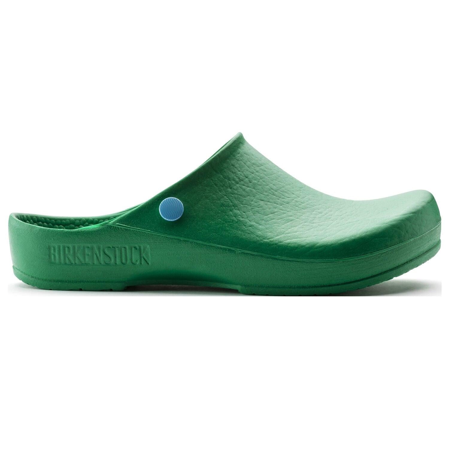 Birkenstock Birki antistatic nursing clog in polyurethane with supportive design and slip-resistant sole, suitable for healthcare professionals.