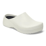 Birkenstock Super-Birki footwear featuring comfortable design and natural leather straps, displayed on a neutral background.