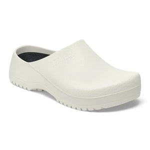 Birkenstock Super-Birki footwear featuring comfortable design and natural leather straps, displayed on a neutral background.